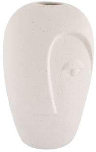 Wazon ceramiczny piaskowy twarz 13x20 cm – grafika-1.
