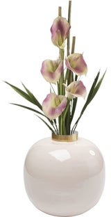 Cieramaljakko vaalea roosa, 26cm – kuva-1.