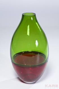 Vaza Couple Verde Rosu 31cm – imagine-1.