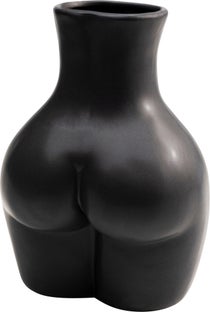 Donna vase i sort, 22cm – billede-1.