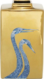 Vas Dancing Cranes 29cm – imagine-1.