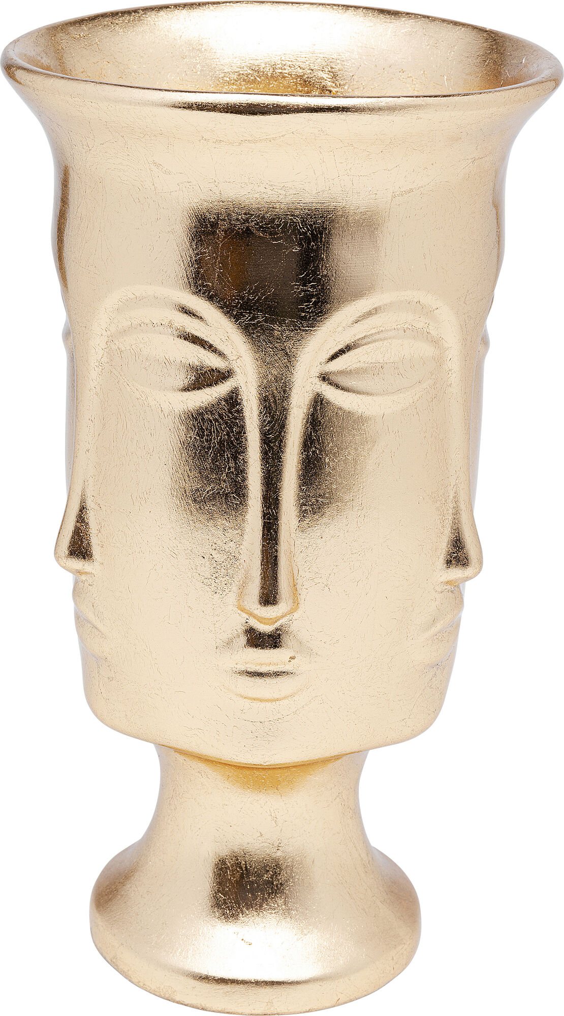 Wazon dekoracyjny Jasper Ø16x31 cm złoty – grafika-1.