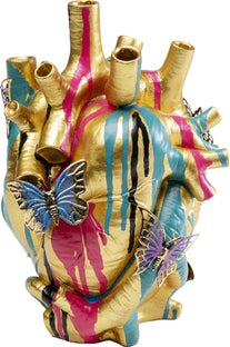 Vase Butterflies Hjerte 25cm – bilde-1.
