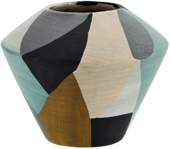 Wazon dekoracyjny Osmond Ø15x13 cm kolorowy – obraz-1
