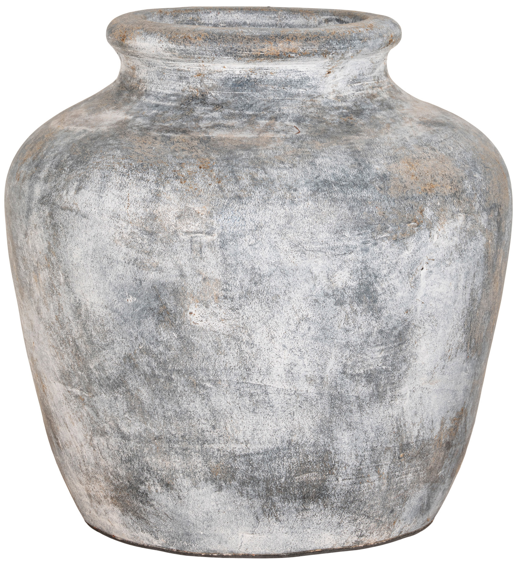 Wazon dekoracyjny terakota szary Ø30x30 cm – grafika-1.