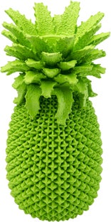 Wazon dekoracyjny zielony ananas Ø15x30 cm – obraz-1