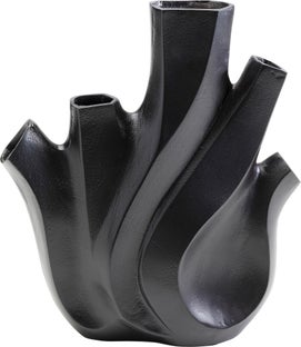 Vaza Flame negru 29cm – imagine-1.