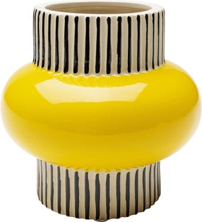 Vaza Calabria Yellow 16cm – paveikslėlis-1.