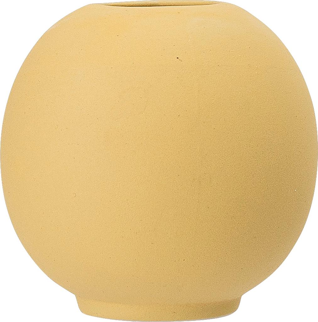 Wazon Elle Ø9x8 cm żółty – obraz-1