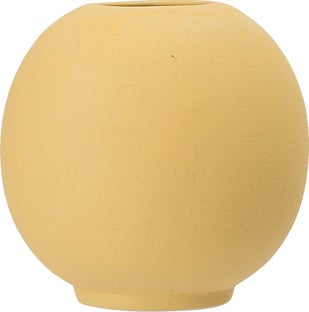 Wazon Elle Ø9x8 cm żółty – obraz-1