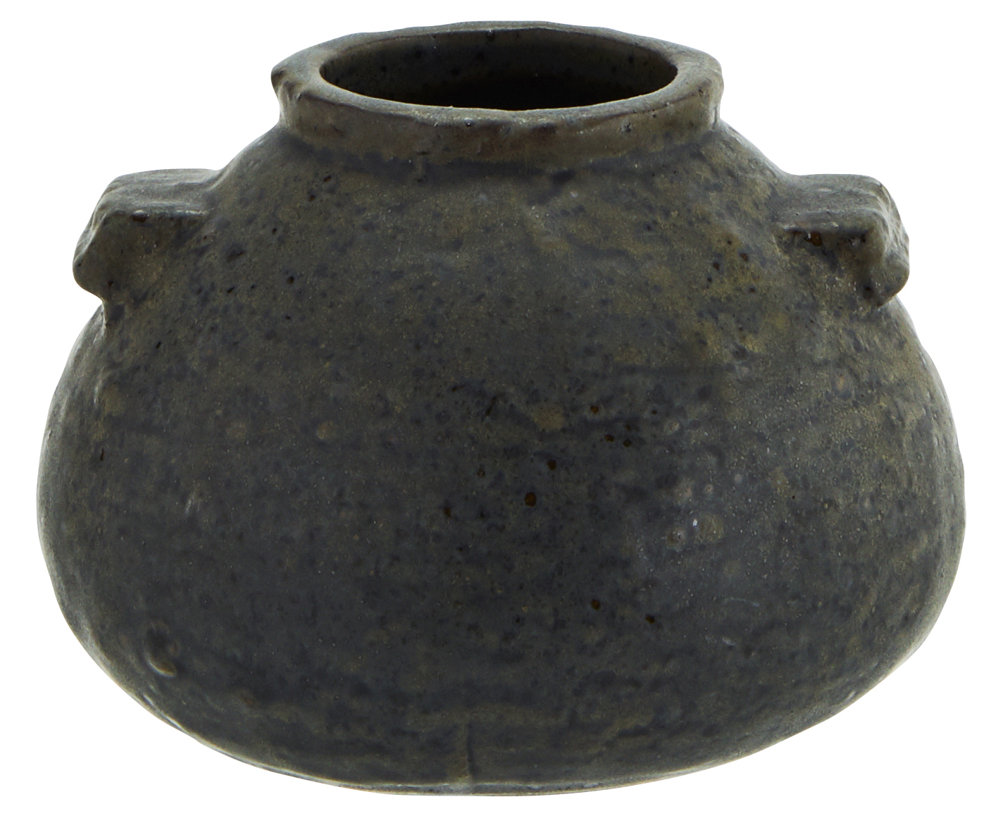 Wazon Ember Ø10x8 cm czarny – obraz-1