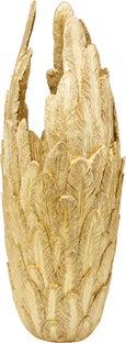 Gyldne fjer vase, smal – billede-1.