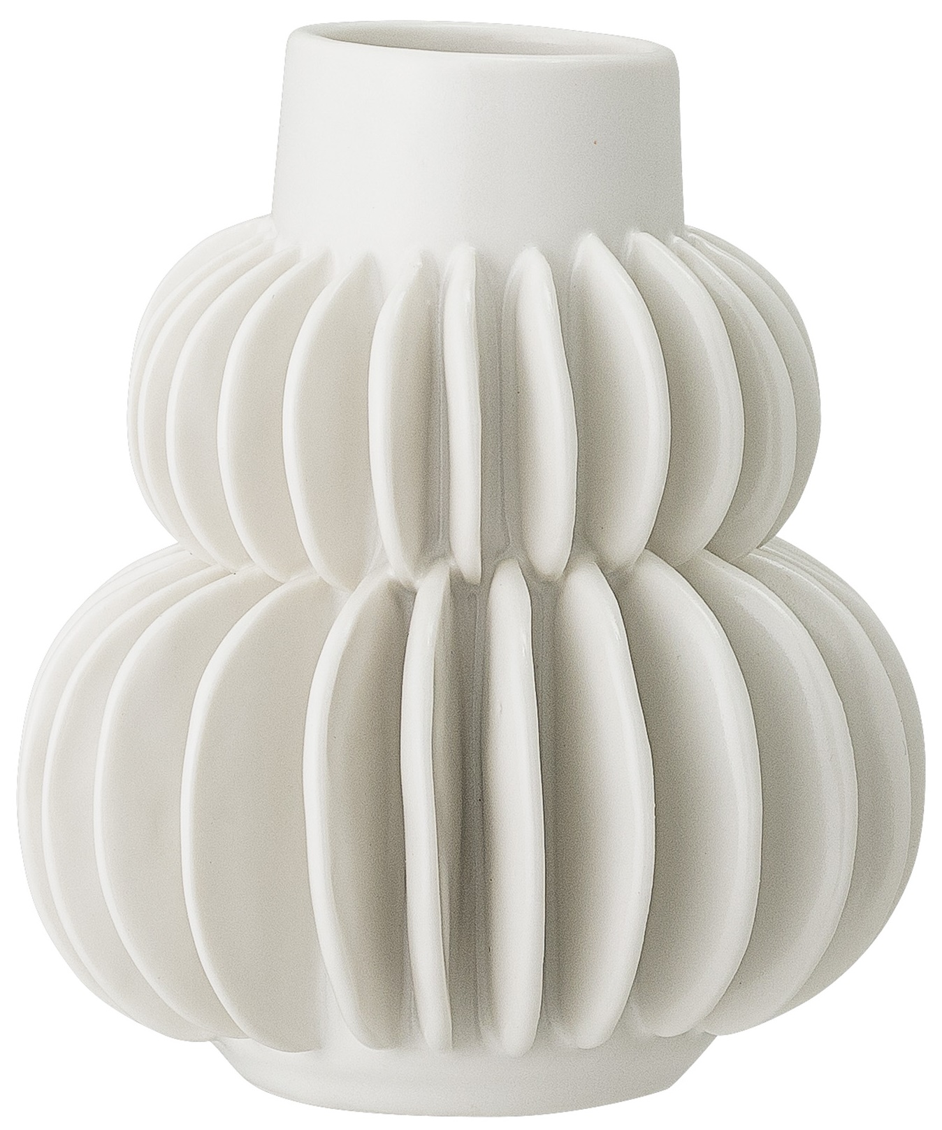 Wazon Feesaq Ø12x14 cm biały – obraz-1