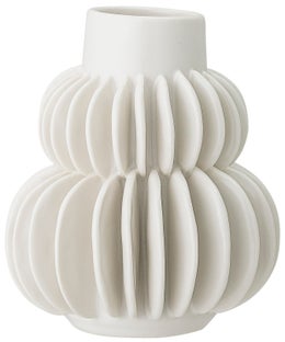 Wazon Feesaq Ø12x14 cm biały – obraz-1
