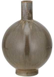 Wazon Grande Ø14x21 cm brązowy – obraz-1