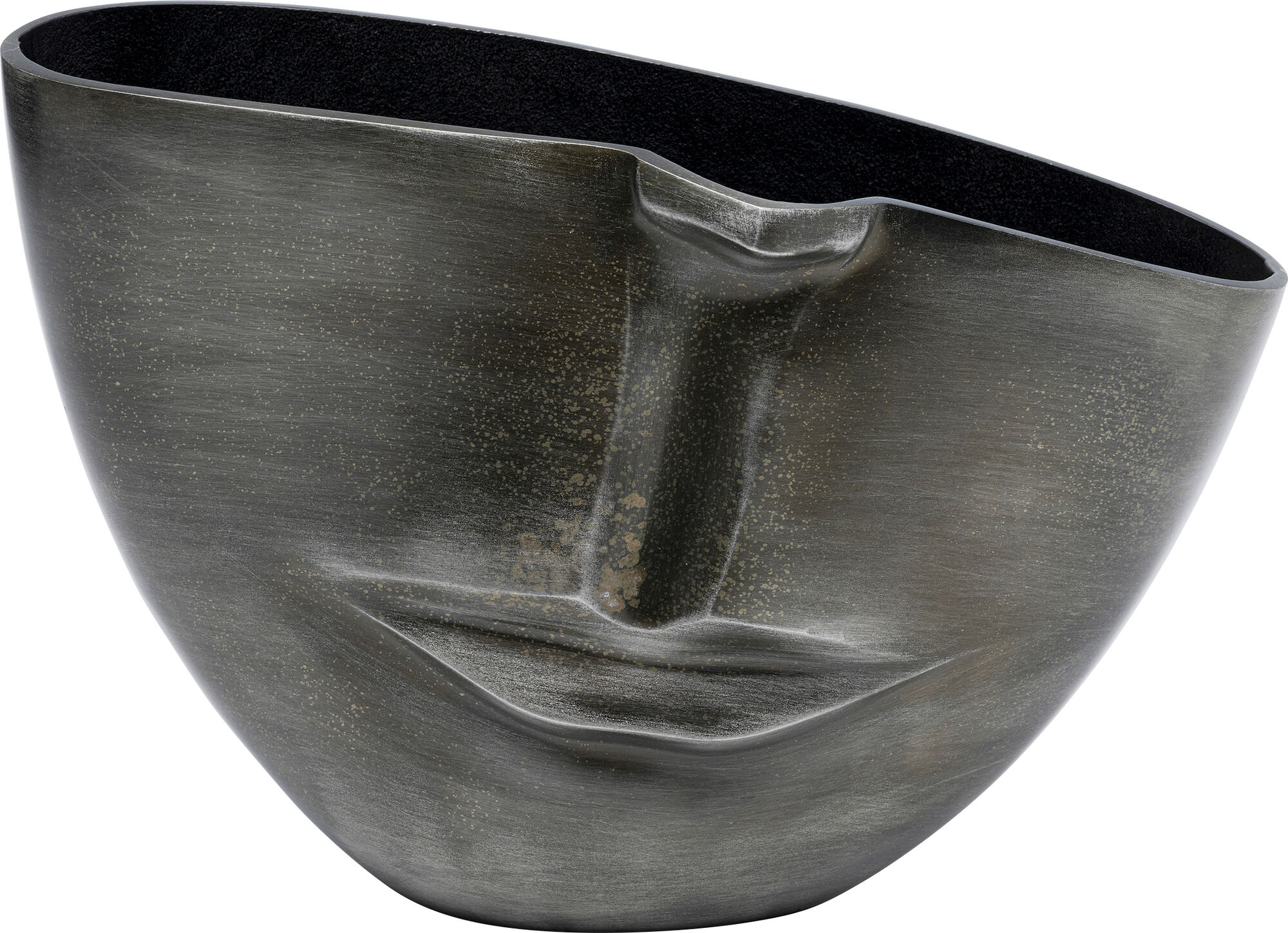 Vaso Half Face antracite 31cm – immagine-1.