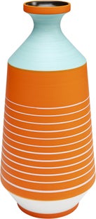 Vasija Happy Day naranja 40cm – Imagen-1.