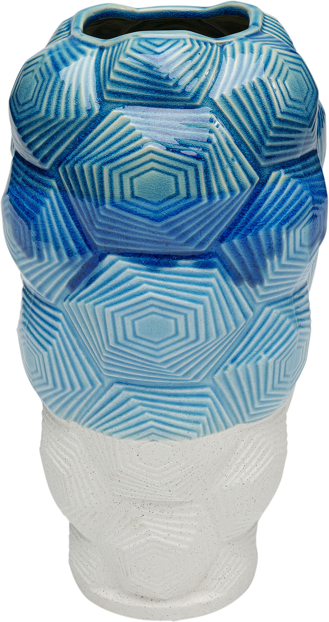Wazon Jetstream Ø20x37 cm niebiesko-biały – obraz-1