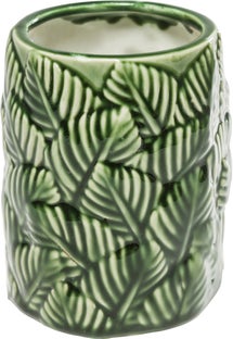 Wazon Jungle ∅13x15 cm zielony – obraz-1