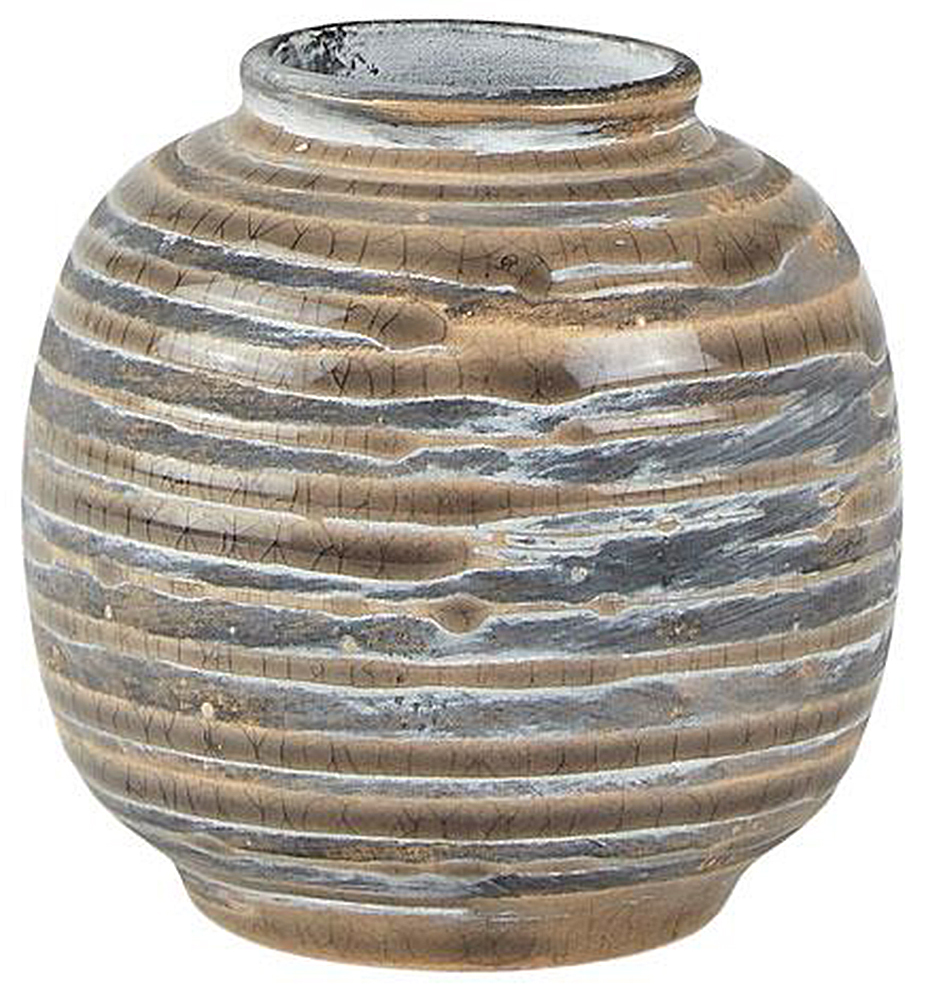 Wazon Kwan 10 cm szary – obraz-1