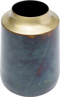 Wazon Lali Ø12x15 cm aluminium – grafika-1.