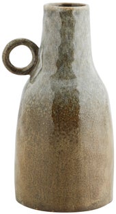 Wazon Lambert Ø15x28 cm brązowo-zielony – obraz-1