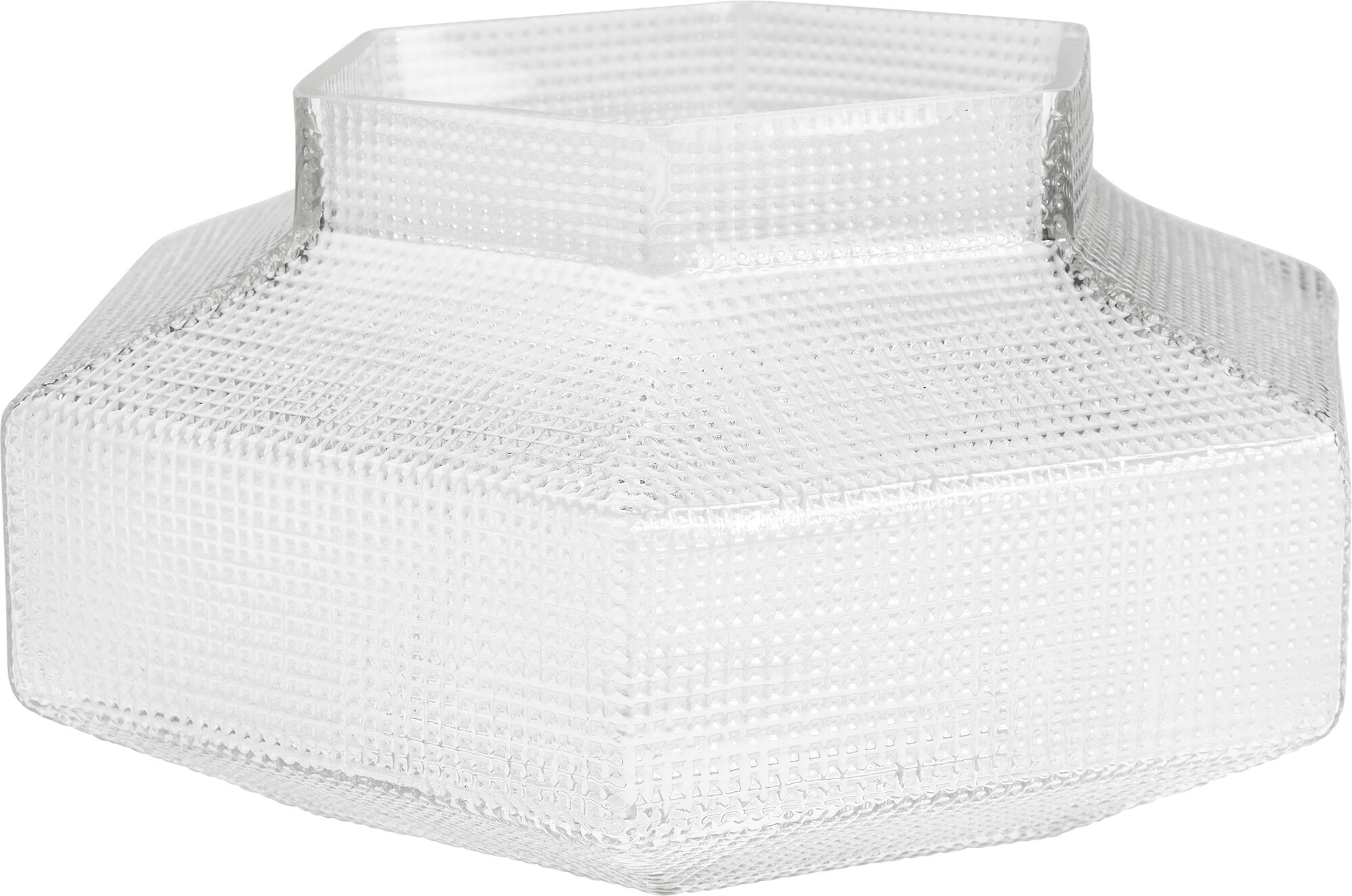 Wazon transparentny 28x28 cm – obraz-1