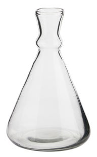 Wazon Lock Ø13x20 cm transparentny – obraz-1