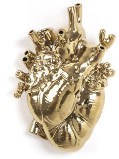 Wazon Love in Bloom 17x25 cm złoty – obraz-1