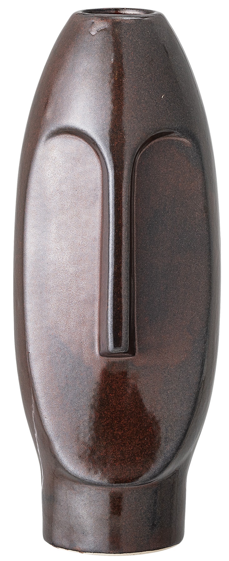 Wazon Martian Ø11x26 cm brązowy – obraz-1