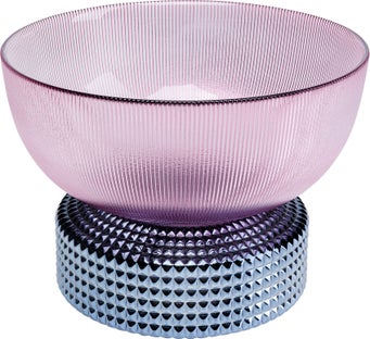 Marvelous Duo glas skål, rosa – billede-1.