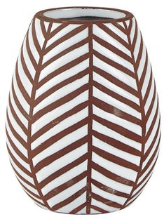 Wazon Mekhi Ø13x16 cm biały – obraz-1
