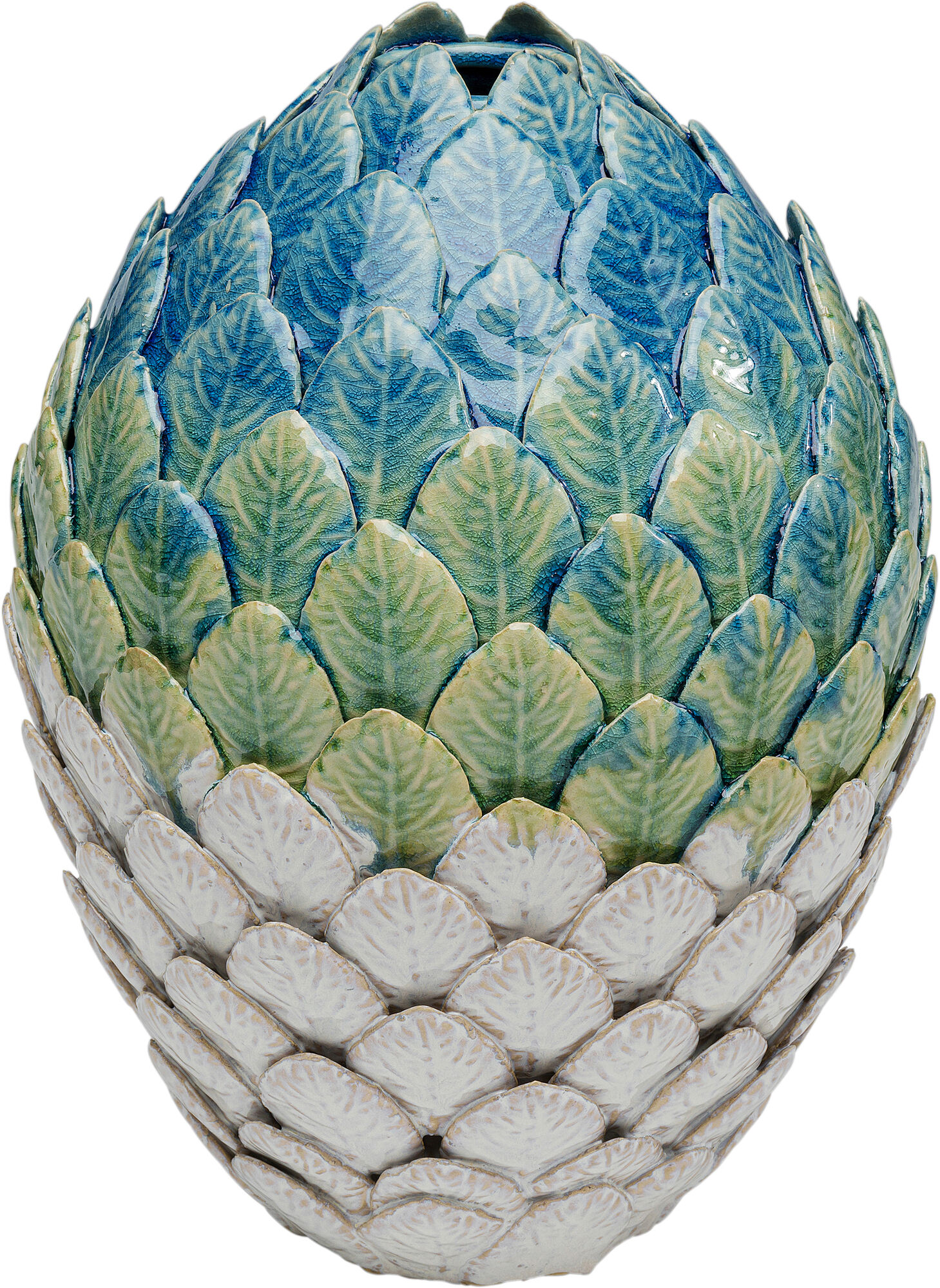 Wazon Nature Life Leaf Ø25x34 cm – obraz-1