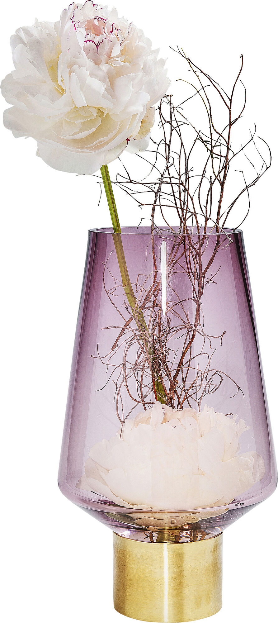 Vase Noble Ring Purple 26cm – billede-1.