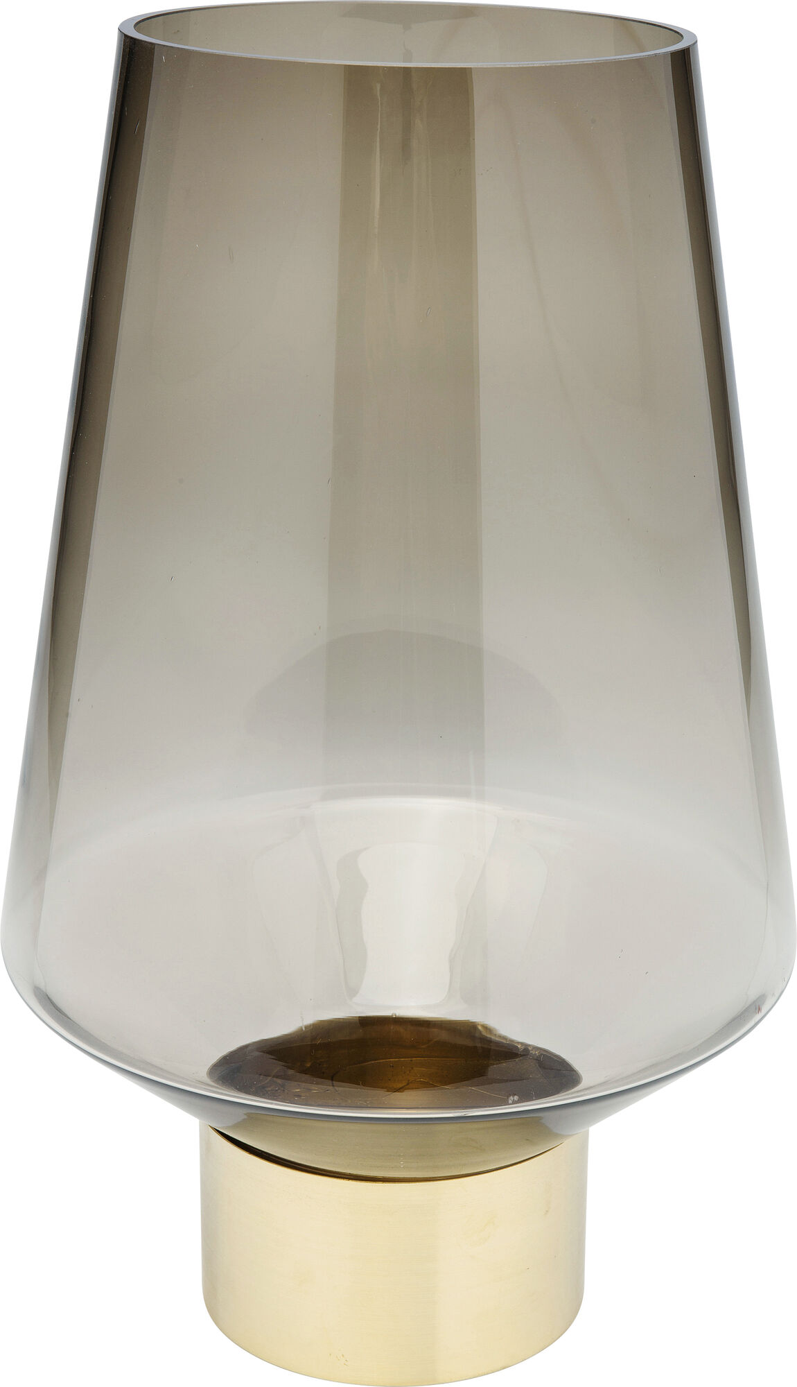 Noble ring vase, brun – billede-1.