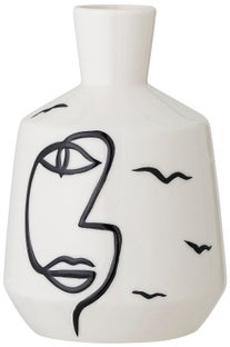 Wazon Norma Ø10x16 cm biały – obraz-1