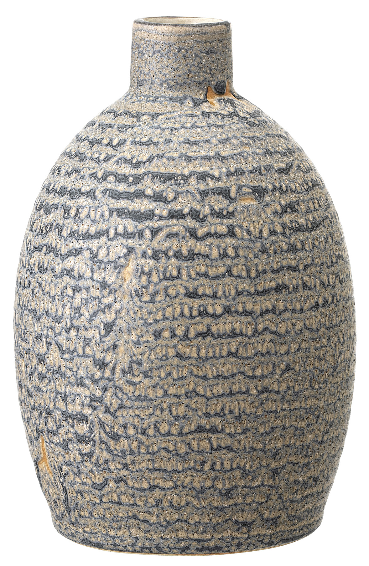 Wazon Ø11x16 cm szary  – obraz-1