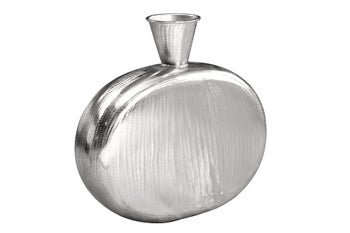 Wazon ORIENT L 50cm efekt młotka srebrny – grafika-1.