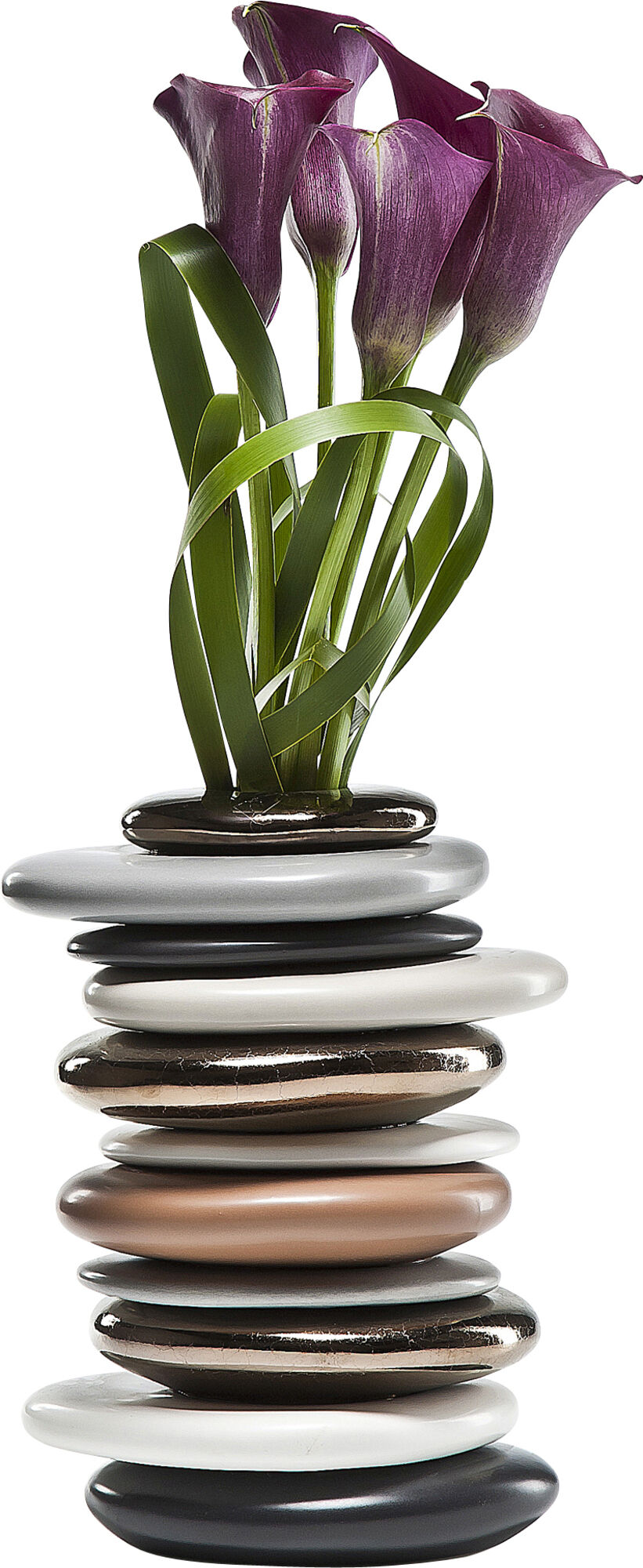 Wazon Pebbles Mocca 17x27 cm – grafika-1.