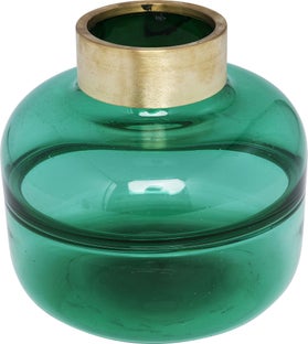 VASE POSITANO BELLY GREEN 21CM – immagine-1.