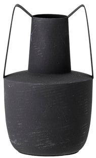 Wazon Rafeno Ø13x21 cm czarny – obraz-1