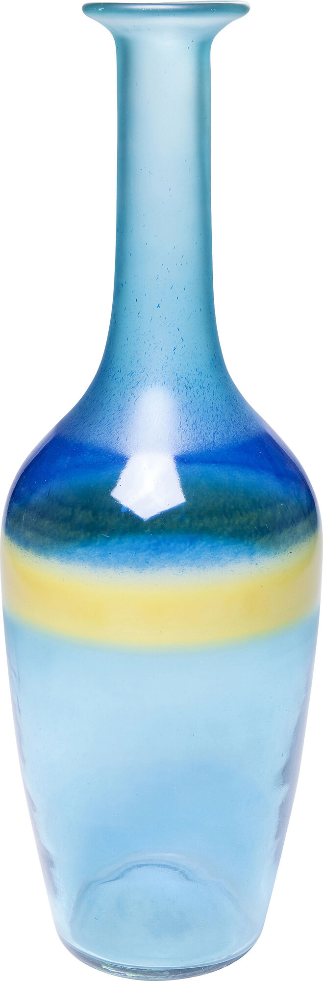 Wazon River ∅18x53 cm niebieski – obraz-1