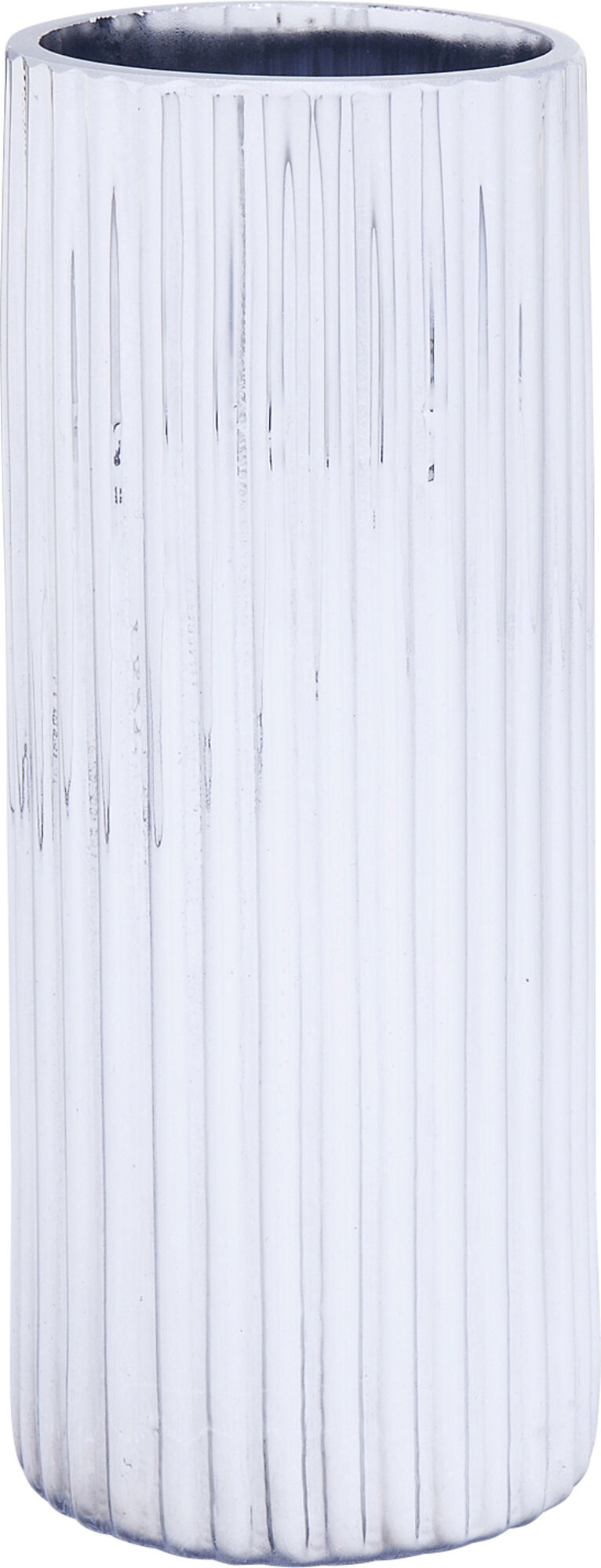 Wazon Solar Ø8x20 cm srebrny – obraz-1