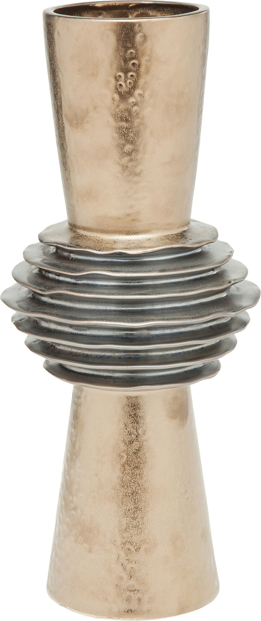 Wazon Steps Taille 16x36 cm miedziany – obraz-1