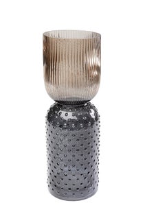 Marvelous Duo vase, brun/grå – billede-1.