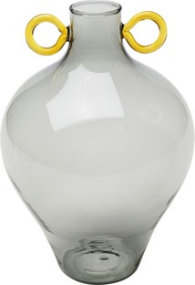 Vaza Amore Handle Gri 23cm – imagine-1.