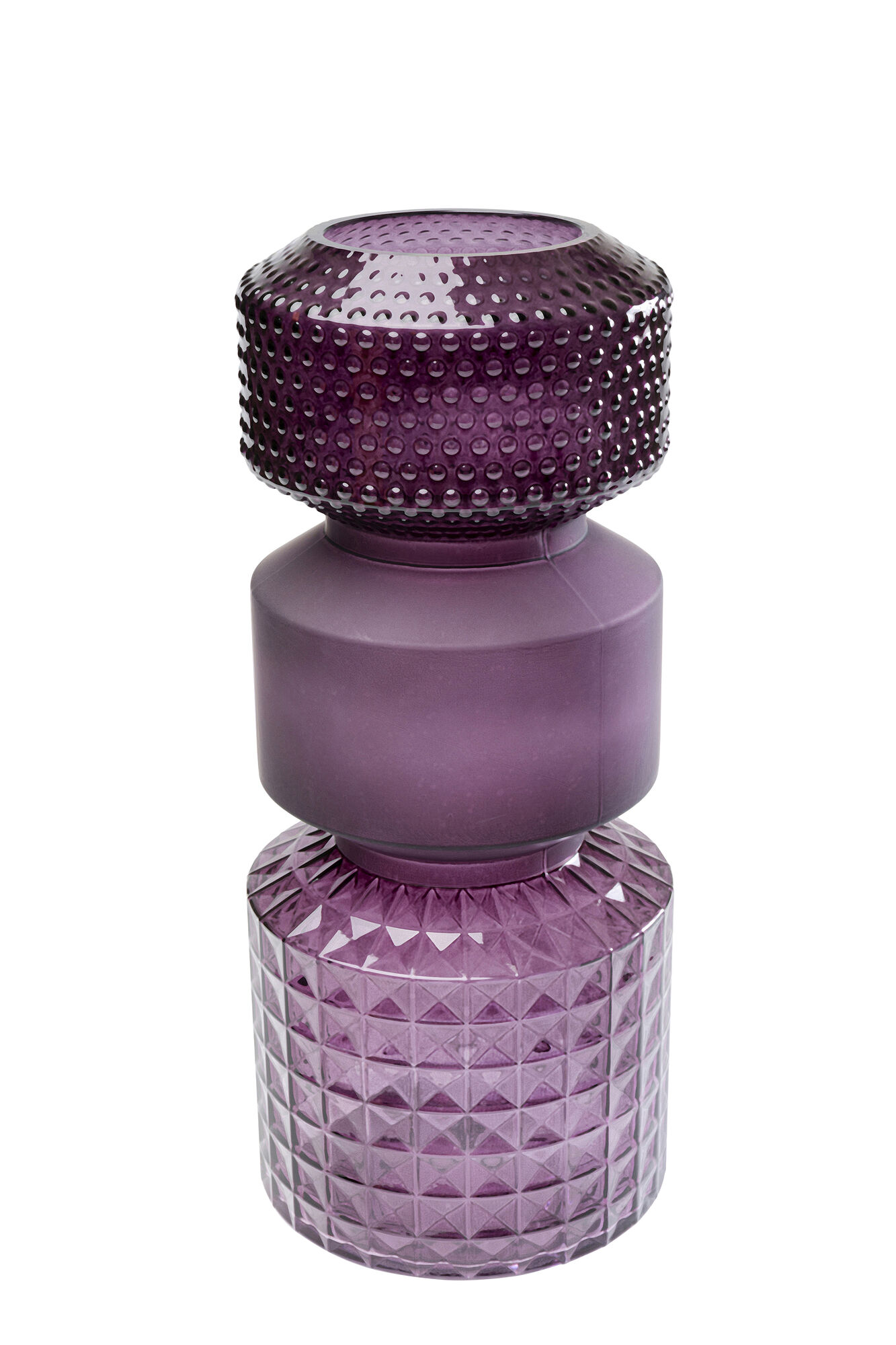 Marvelous Duo vase, pink, 42cm – billede-1.