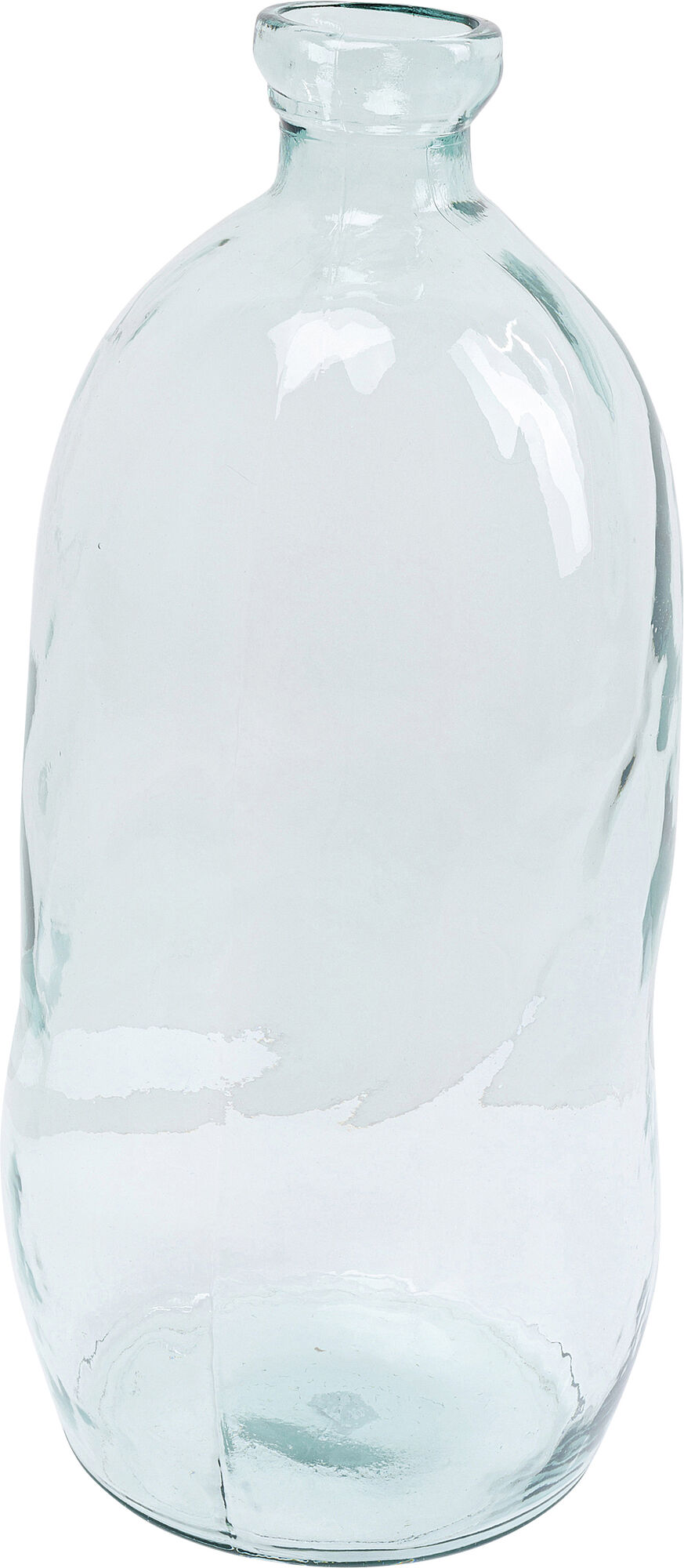 Wazon szklany transparentny Ø34x73 cm – obraz-1