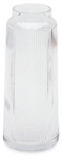 Wazon transparentny szklany Ø12x30 cm – obraz-1