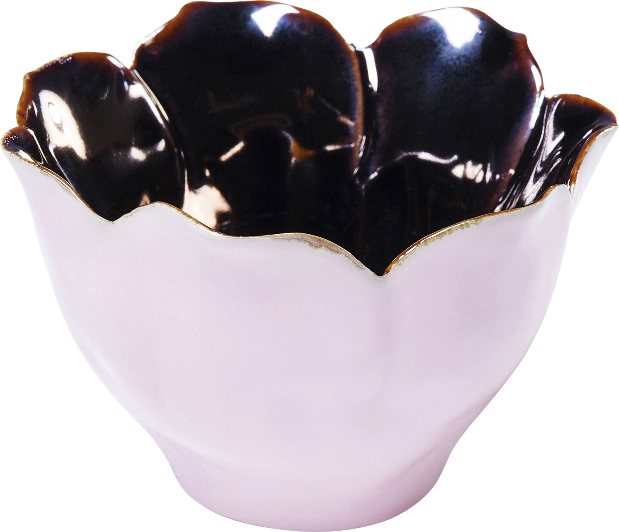 Wazon Tulip Light ∅10x7 cm różowy – obraz-1